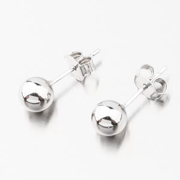 Stříbrné náušnice pecky UPST-12215-6