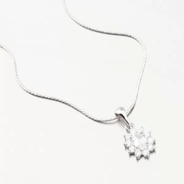 Stříbrný přívěsek se zirkony PKL-3144