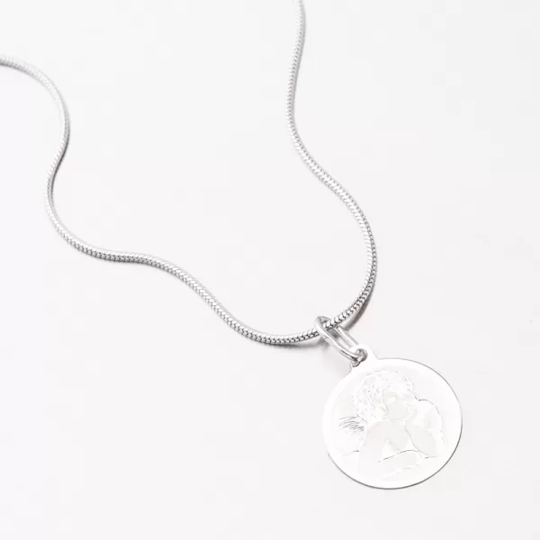 Zlatý přívěsek andílek 43-21848