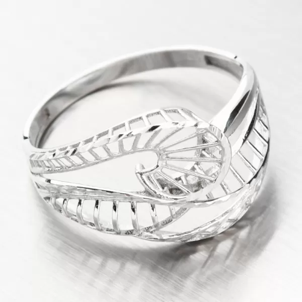 Prsten z bílého zlata 11R-343