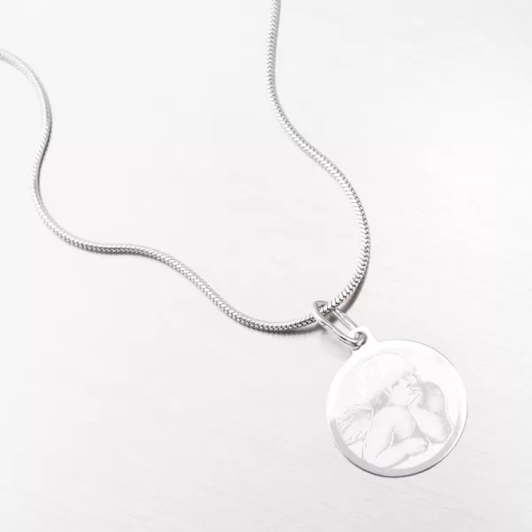 Zlatý přívěsek andílek 43-21848