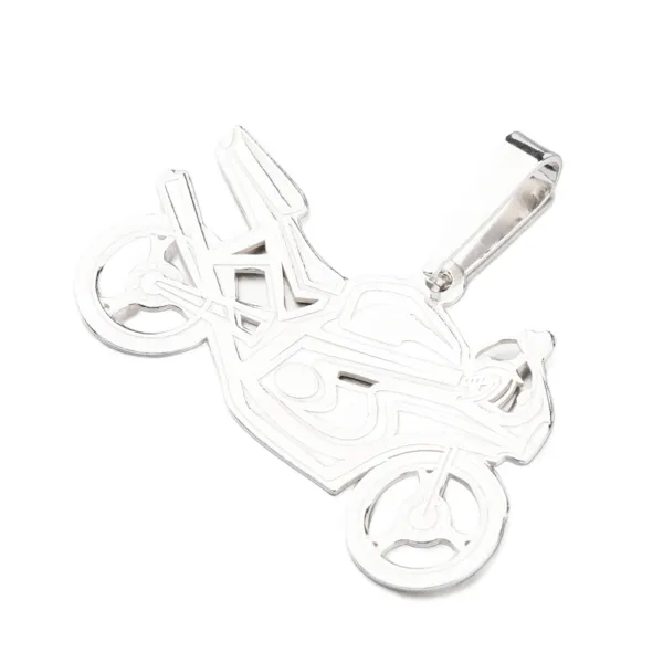 Přívěsek stříbro 925 motorka PAMŠ-130033-Ag