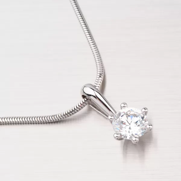 Náušnice z bílého zlata GZ2484B