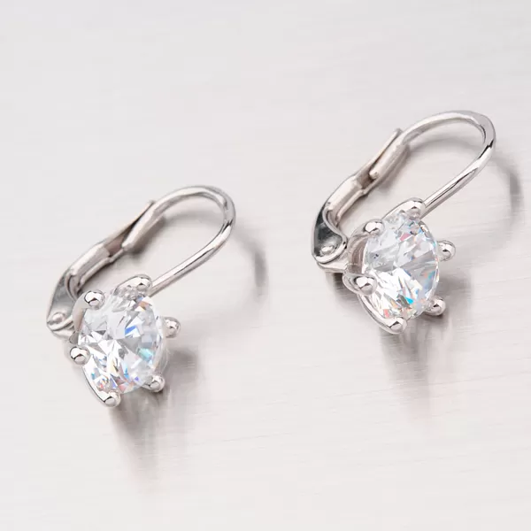 Náušnice z bílého zlata GZ2484B