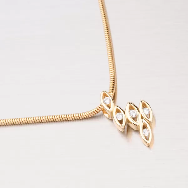 Náušnice zlaté GZ1696