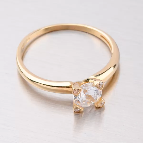 Prsten zlatý GZ2359