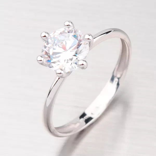 Náušnice z bílého zlata GZ2484B