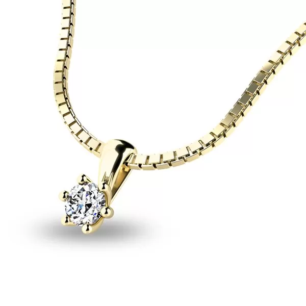 Zlatý přívěsek 10887-ZL-ZIR