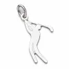 Přívěsek stříbro 925 stříbra - golfista NNA-003-TPZG