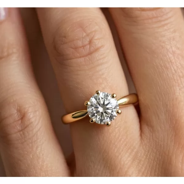 Dámský prsten přírodní diamant 0.155 ct G/SI 10819D-ZL