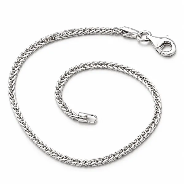 Náramek stříbro 925 fox lisčí ocas s rhodiováním CHRS-45-035-3T-QD/C