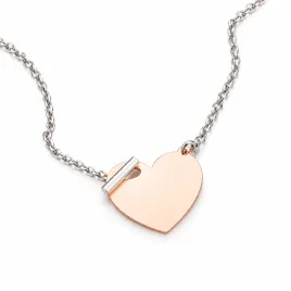 Dámský náhrdelník stříbro 925 srdce N1502921-2214-SLX