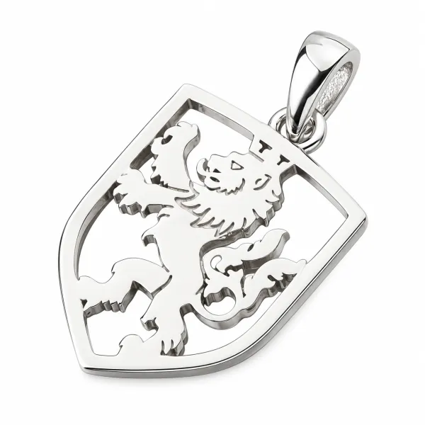 Přívěsek stříbro 925 český lev vlajka PKL-3158