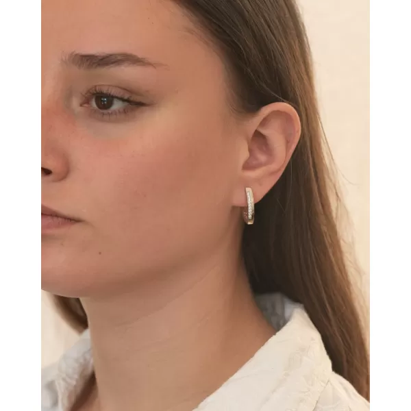 Stříbrné náušnice se zirkony PKL-2262