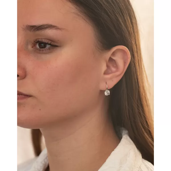 Stříbrné náušnice se zirkonem PKL-2236