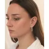 Stříbrné náušnice se zirkony PKL-2235