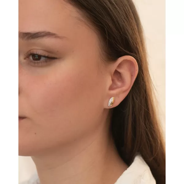 Stříbrné pecky se zirkony PKL-2249