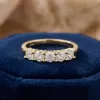 Zásnubní prsten žluté zlato 585/1000 zirkon 5x ZP-10773-ZL-ZIR