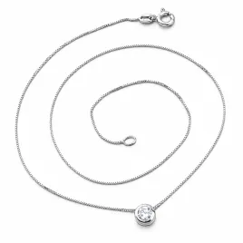 Dámský náhrdelník stříbro 925 zirkon N1300002-0871-SLX