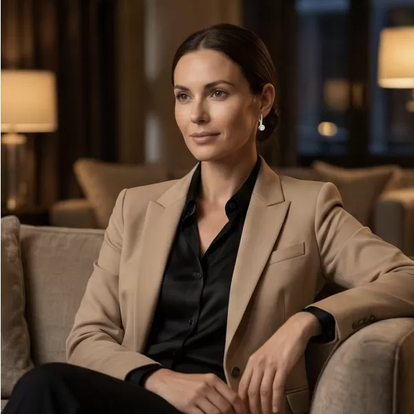 Dámské náušnice bílé zlato 585/1000 přírodní diamant 0.090 ct G/SI 10824-B-DIA