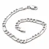 Pánský náramek stříbro 925 Figaro 3+1 CHRS-073-120-FLAT