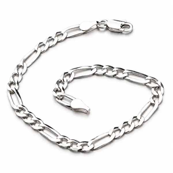 Pánský náramek stříbro 925 Figaro 3+1 CHRS-073-120-FLAT