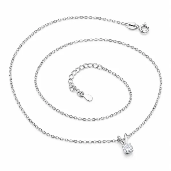 Dámský náhrdelník stříbro 925 zirkon SST-151034