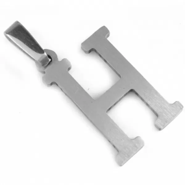 Přívesek - písmenko H z oceli 53260218-H