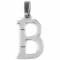 Přívěsek ocel - písmeno B 53260218-B