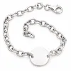 Dámský náramek stříbro 925 destičkou na rytinu B1604196-1264-SLX