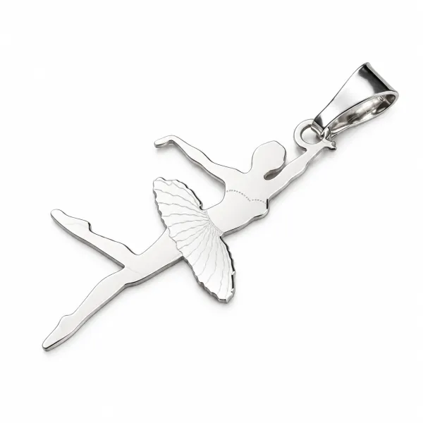 Dámský přívěsek stříbro 925 ve tvaru baletky P1501391-1507-SLX