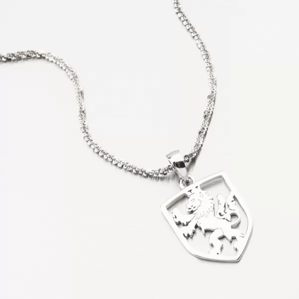 Český lev vlajka stříbrný přívěsek PKL-3158