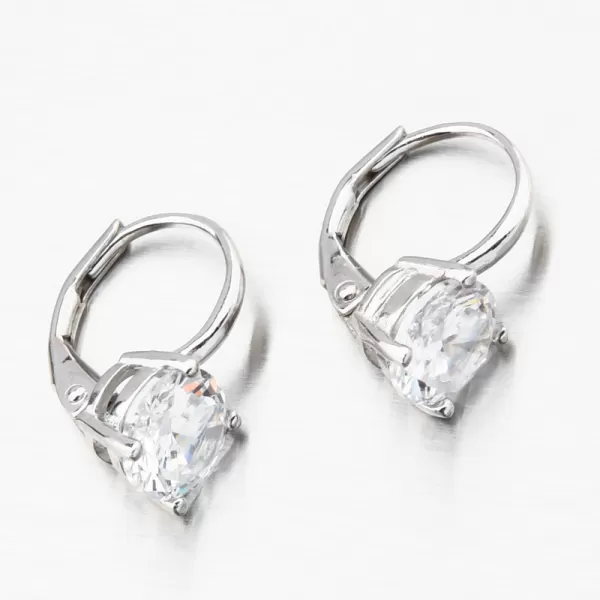 Stříbrné náušnice se zirkonem PKL-2236