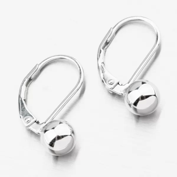 Stříbrné náušnice s kuličkou PKL-2264