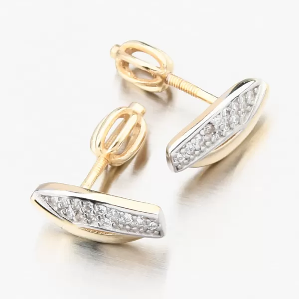 Stříbrné pecky se zirkony PKL-2249