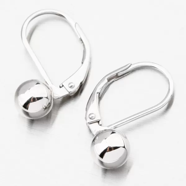 Stříbrné náušnice s kuličkou PKL-2264