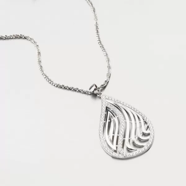 Stříbrný přívěsek se zirkony PKL-3161