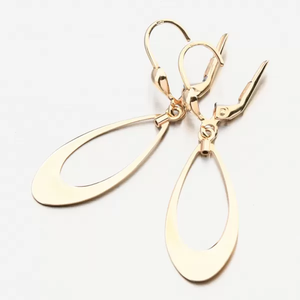 Zlaté visací náušnice PKL22-072